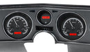 Dakota Digital VHX Series Direct-Fit Analog Gauge Systems VHX-69C-CVL-K-R