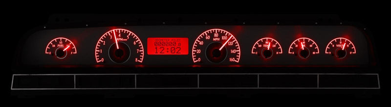 Dakota Digital VHX Series Direct-Fit Analog Gauge Systems VHX-69C-IMP-S-R