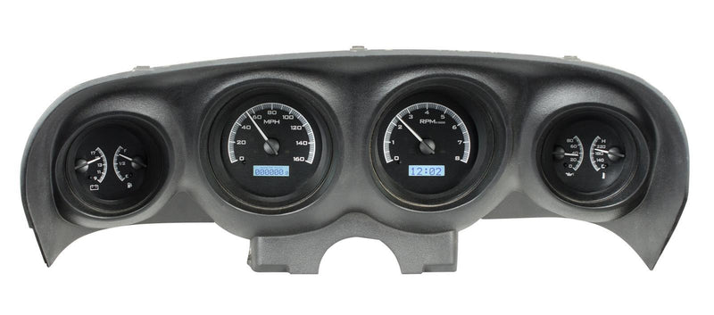 Dakota Digital VHX Series Direct-Fit Analog Gauge Systems VHX-69F-MUS-K-B