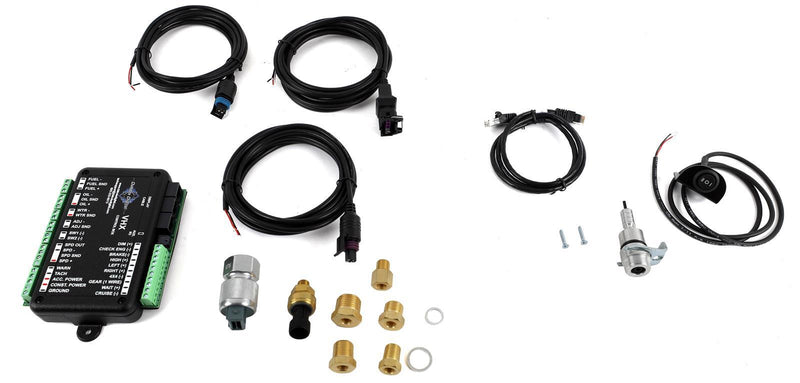 Dakota Digital VHX Series Direct-Fit Analog Gauge Systems VHX-69F-MUS-S-B