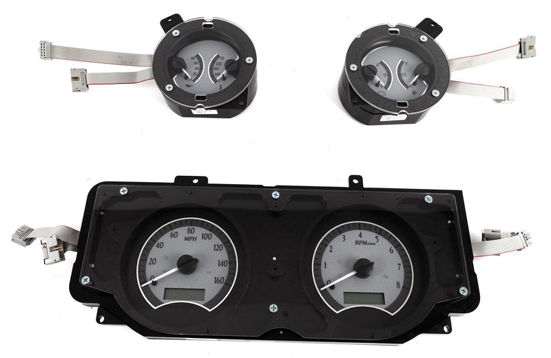 Dakota Digital VHX Series Direct-Fit Analog Gauge Systems VHX-69F-MUS-S-B