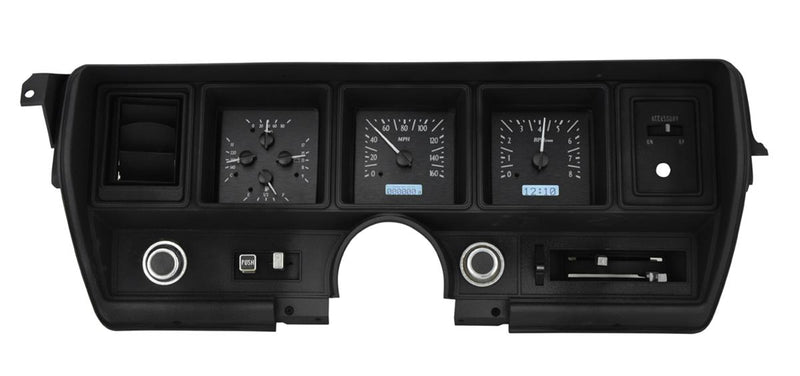 Dakota Digital VHX Series Direct-Fit Analog Gauge Systems VHX-70B-SKY-K-W