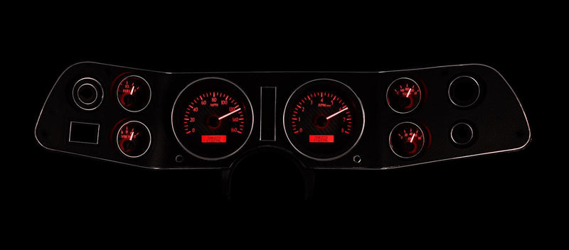 Dakota Digital VHX Series Direct-Fit Analog Gauge Systems VHX-70C-CAM-K-R