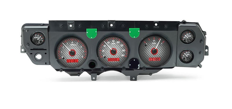 Dakota Digital VHX Series Direct-Fit Analog Gauge Systems VHX-70C-CVL-C-R