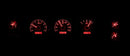 Dakota Digital VHX Series Direct-Fit Analog Gauge Systems VHX-70C-CVL-S-R