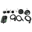 Dakota Digital VHX Series Direct-Fit Analog Gauge Systems VHX-70P-FIR-K-W