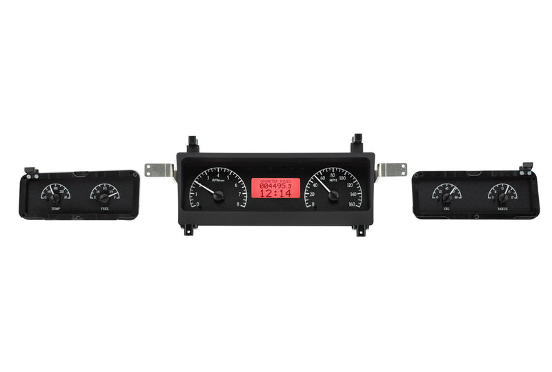 Dakota Digital VHX Series Direct-Fit Analog Gauge Systems VHX-73C-MAL-K-R