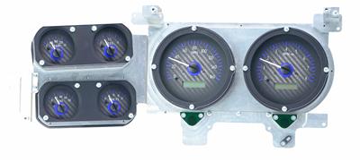 Dakota Digital VHX Series Direct-Fit Analog Gauge Systems VHX-73C-PU-C-B