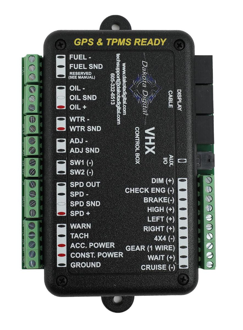 Dakota Digital VHX Series Direct-Fit Analog Gauge Systems VHX-73C-PU-K-R