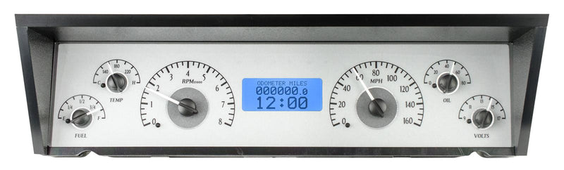 Dakota Digital VHX Series Direct-Fit Analog Gauge Systems VHX-77C-CAP-S-B