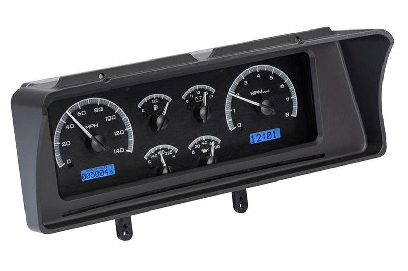 Dakota Digital VHX Series Direct-Fit Analog Gauge Systems VHX-78C-MAL-K-B