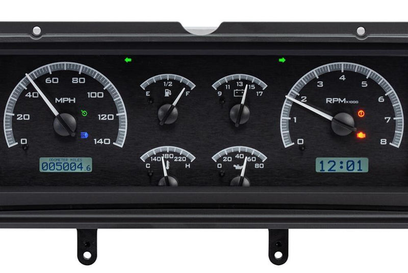 Dakota Digital VHX Series Direct-Fit Analog Gauge Systems VHX-78C-MAL-K-W