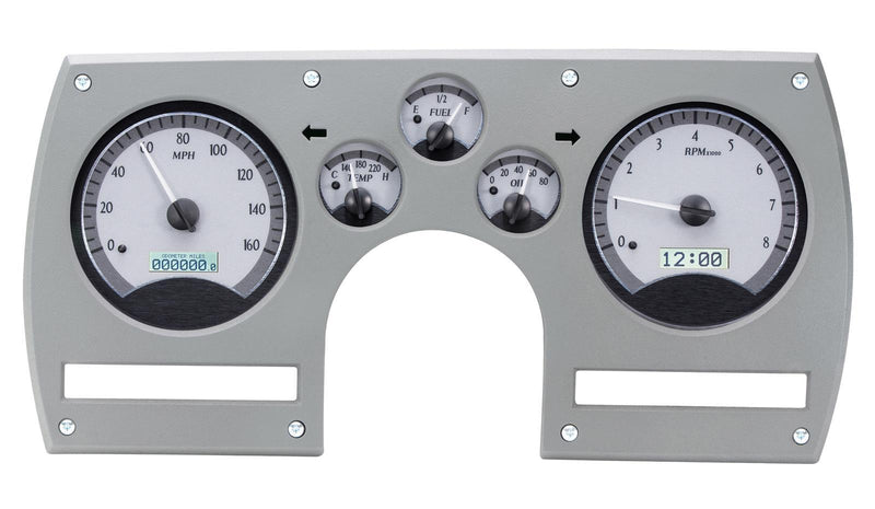 Dakota Digital VHX Series Direct-Fit Analog Gauge Systems VHX-82C-CAM-S-W