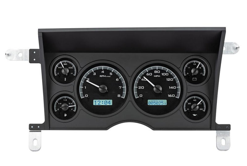 Dakota Digital VHX Series Direct-Fit Analog Gauge Systems VHX-86C-S10-K-W