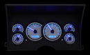 Dakota Digital VHX Series Direct-Fit Analog Gauge Systems VHX-88C-PU-S-B