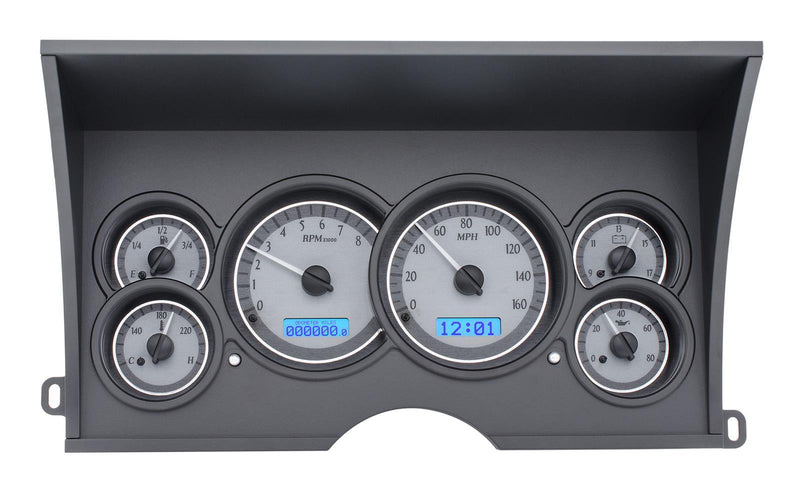 Dakota Digital VHX Series Direct-Fit Analog Gauge Systems VHX-88C-PU-S-B