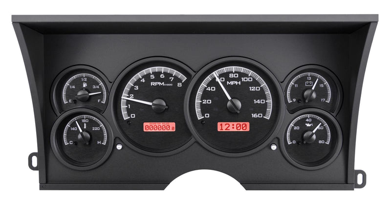 Dakota Digital VHX Series Direct-Fit Analog Gauge Systems VHX-88C-PU-K-R