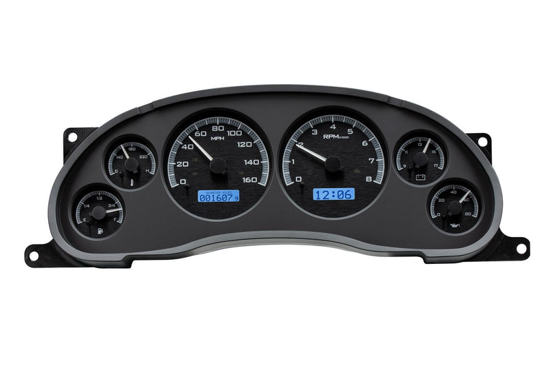 Dakota Digital VHX Series Direct-Fit Analog Gauge Systems VHX-94F-MUS-K-B