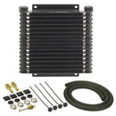 Derale 13614 17 Row Series 9000 Plate & Fin Transmission Cooler Kit