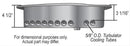 Derale 14202 Transmission Cooling Pan for GM Turbo 400 Deep Pan, Black