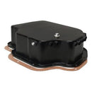 Derale 14202 Transmission Cooling Pan for GM Turbo 400 Deep Pan, Black