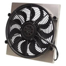 Derale 16816 High Output Single 17'' Electric RAD Fan/Aluminum Shroud Kit