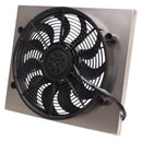 Derale 16821 High Output Single 17'' Electric RAD Fan/Aluminum Shroud Kit