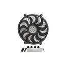 Derale 18217 17" H.O. Single Rad Pusher/Puller Fan With Standard Mount Kit