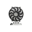 Derale 18217 17" H.O. Single Rad Pusher/Puller Fan With Standard Mount Kit