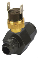 Derale 35020 Premium In Line Fan Control 180° Thermostat, -6AN