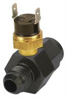 Derale 35020 Premium In Line Fan Control 180° Thermostat, -6AN