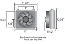Derale Hi-Flow Racing Remote Fluid Coolers 65861
