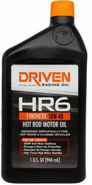Driven 03906 HR6 10W-40 Synthetic Hot Rod Oil