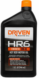 Driven 03906 HR6 10W-40 Synthetic Hot Rod Oil