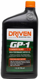 Driven 19406 GP-1 15W-40 Synthetic Blend High Performance Oil