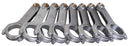 Eagle CRS61353D 6.135" ESP 4340 H-Beam Connecting Rods, BB Chevy 6.135"
