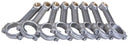 Eagle FSI6000B Connecting Rods FSI I-Beam Forged 4340 Steel, 6.000"