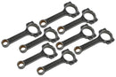 Eagle FSI6250B FSI I-Beam Connecting Rods, Ford 351 Windsor 6.125" ARP 8740 Bolts