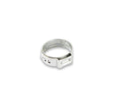 Earl's 750010ERL Vapor Guard Hose Clamps, for 3/8" Hose - Crimp Style