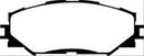 EBC Redstuff Ceramic Brake Pads DP31791C