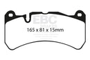 EBC Yellowstuff Brake Pads DP41591R