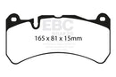 EBC Yellowstuff Brake Pads DP41591R