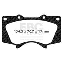 EBC Yellowstuff Brake Pads DP41657R