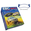 EBC Greenstuff Elite SUV and Light Truck Organic Brake Pads DP61304