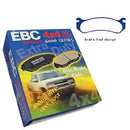 EBC Greenstuff Elite SUV and Light Truck Organic Brake Pads DP61304