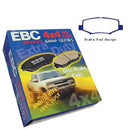 EBC Greenstuff Elite SUV and Light Truck Organic Brake Pads DP61799