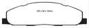EBC Greenstuff Elite SUV and Light Truck Organic Brake Pads DP61848