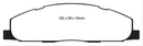 EBC Greenstuff Elite SUV and Light Truck Organic Brake Pads DP61848