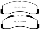 EBC Greenstuff Elite SUV and Light Truck Organic Brake Pads DP61855