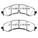 EBC Extra-Duty Light Truck and SUV Brake Pads ED93126